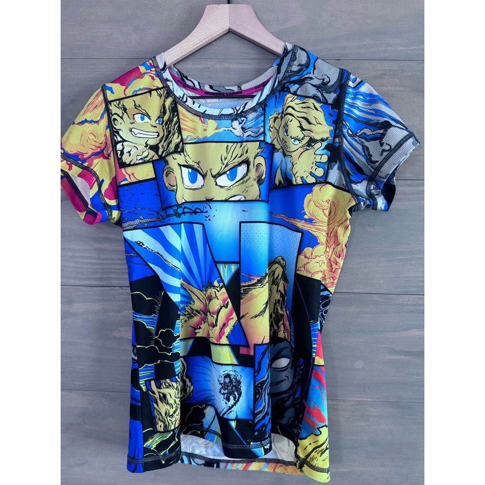 INKnBURN Women's Epic Tech
Shirt Size Large Anime